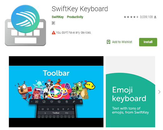 Swift Keyboard